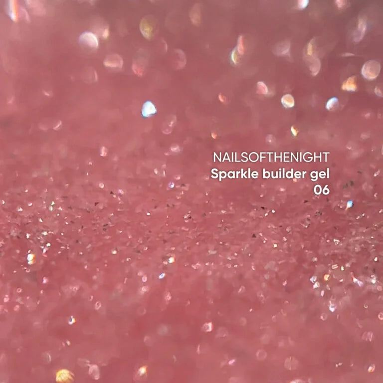 NAILSOFTHENIGHT Sparkle builder gel 06, 15 ml