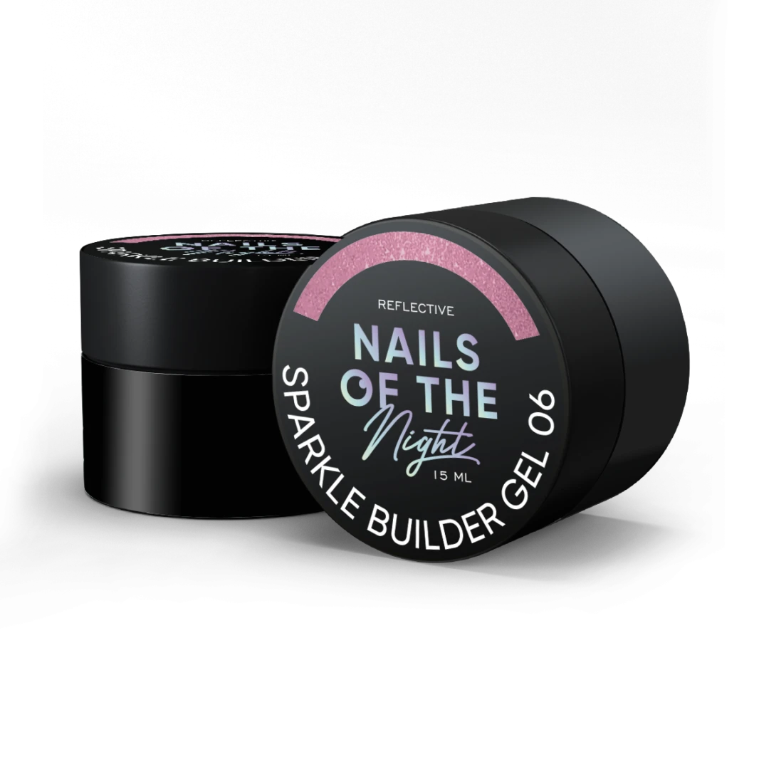 NAILSOFTHENIGHT Sparkle builder gel 06, 15 ml