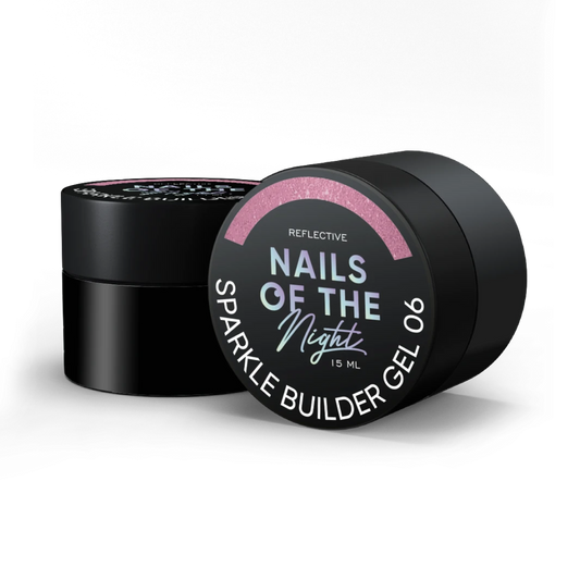 NAILSOFTHENIGHT Sparkle builder gel 06, 15 ml