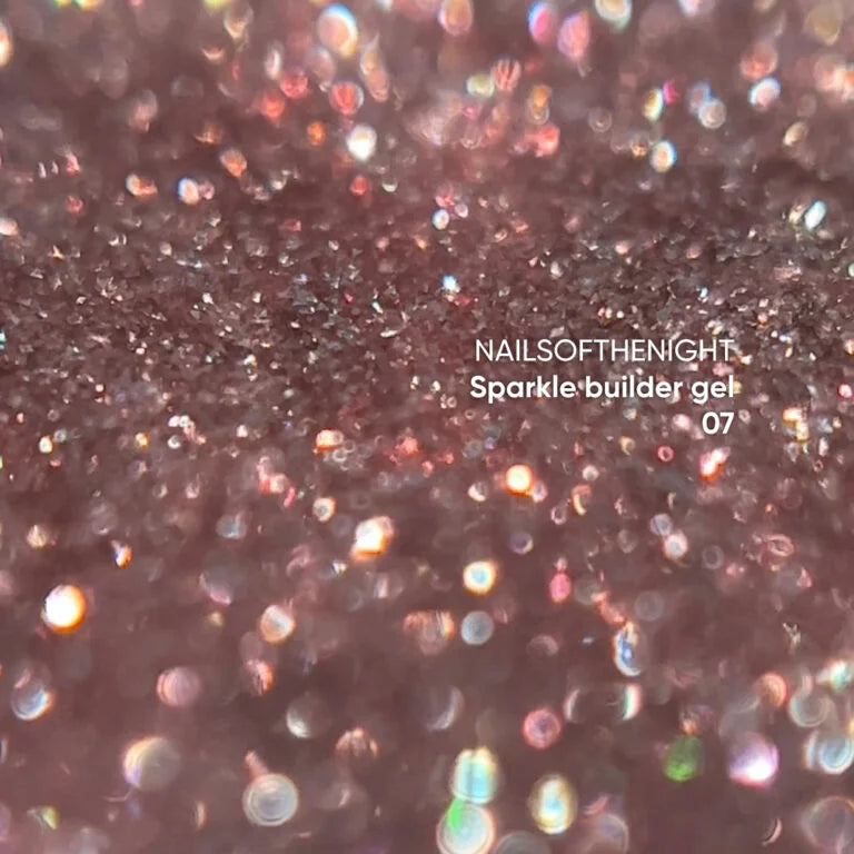 NAILSOFTHENIGHT Sparkle builder gel 07, 15 ml