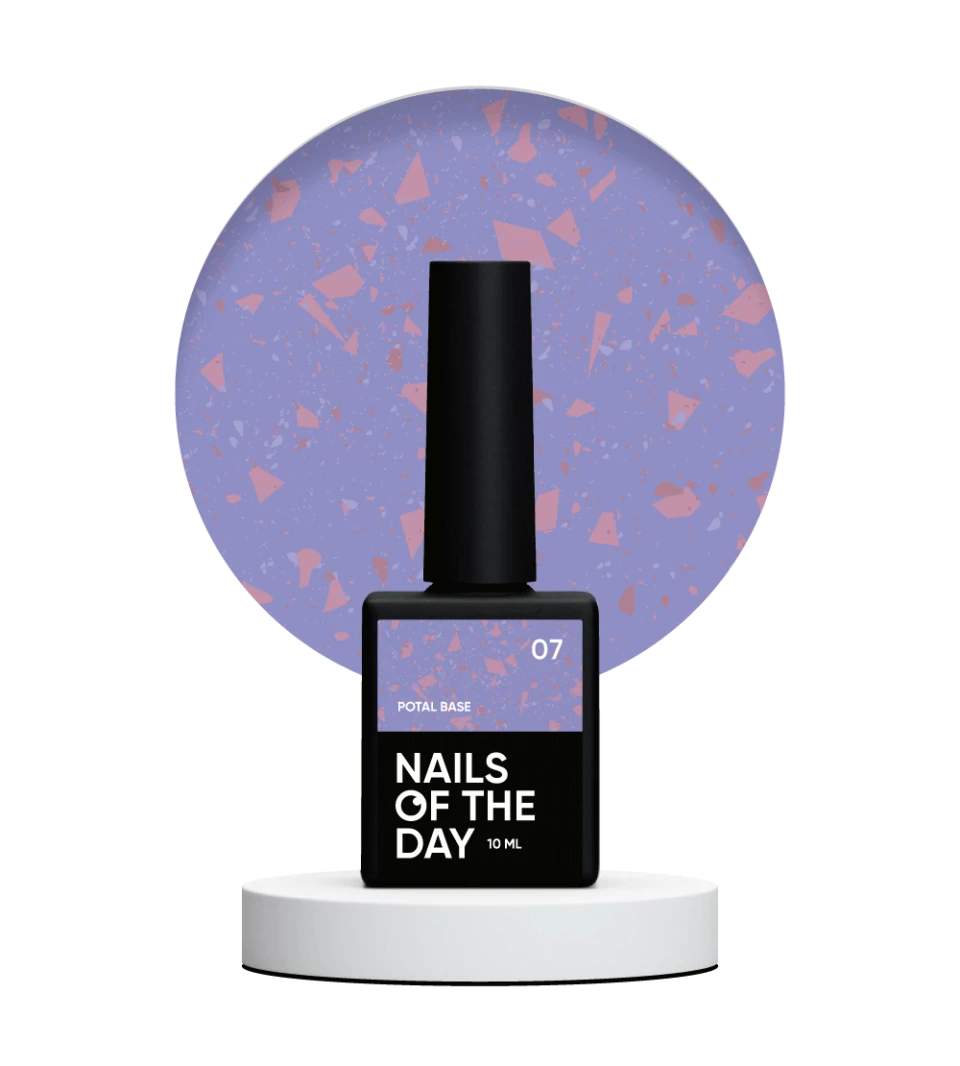 NAILSOFTHEDAY Potal base 07, 10 ml