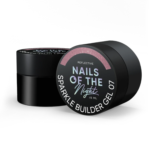 NAILSOFTHENIGHT Sparkle builder gel 07, 15 ml