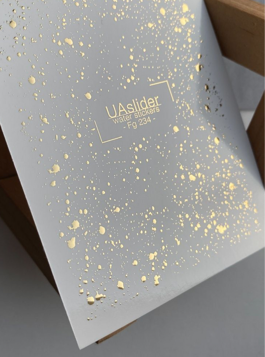 UA Slider Fg 234 – Gold Splashes