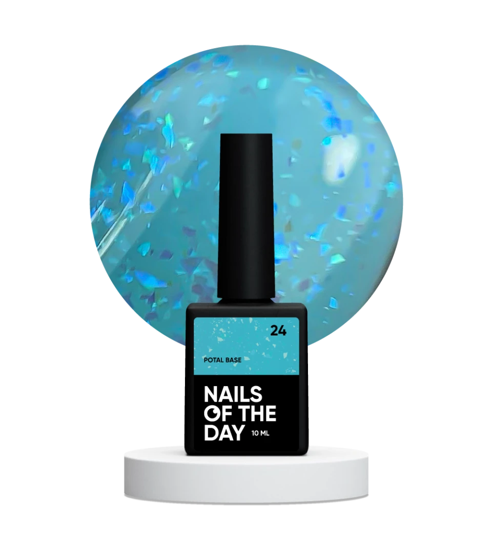 NAILSOFTHEDAY Potal base 24, 10 ml