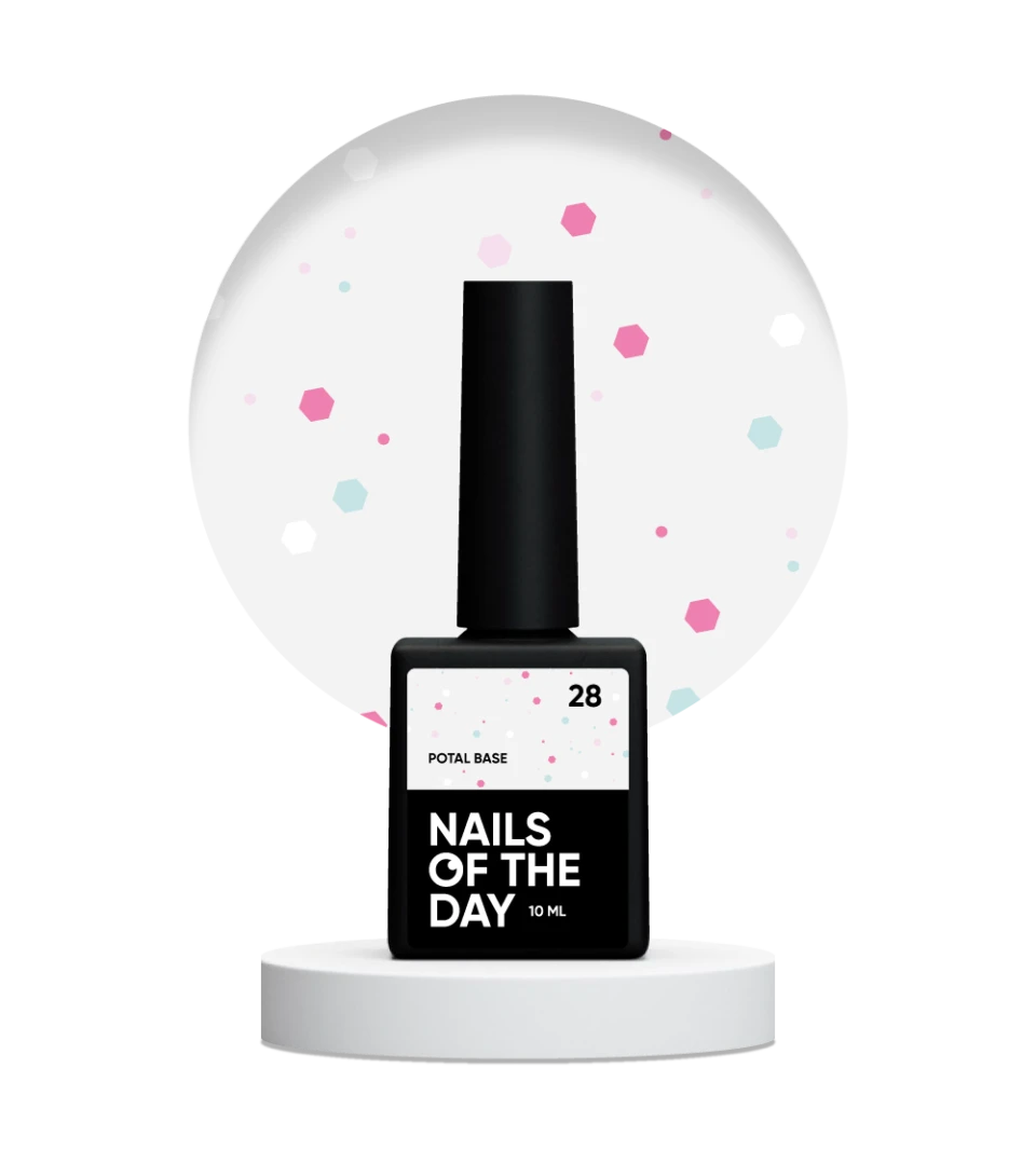 NAILSOFTHEDAY Potal base 28, 10 ml