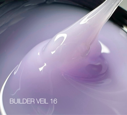Saga Builder Veil Gel №16 – 15 ml
Zarter Fliedertraum für stilvolle Modellagen