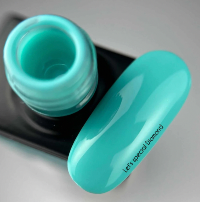 NAILSOFTHEDAY Let’s Special Diamond – Azurblauer Gel-Lack, 10 ml
