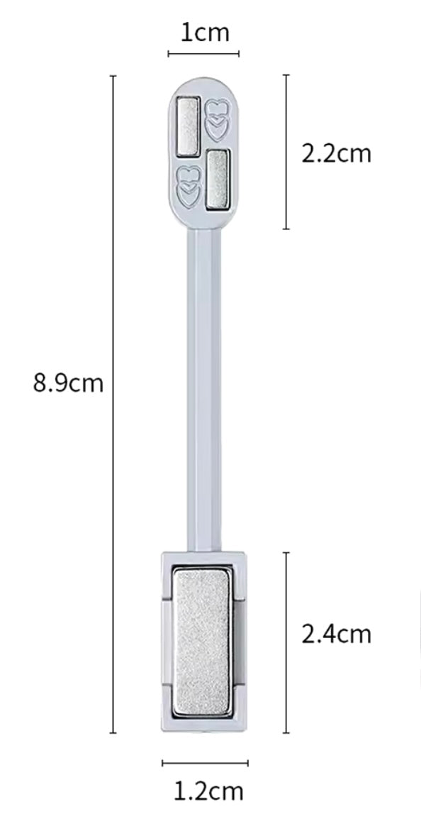 Doppelseitiges Magnetwerkzeug für “Katzenauge”-Effekt: Starker Magnet für 3D-Nageldesign