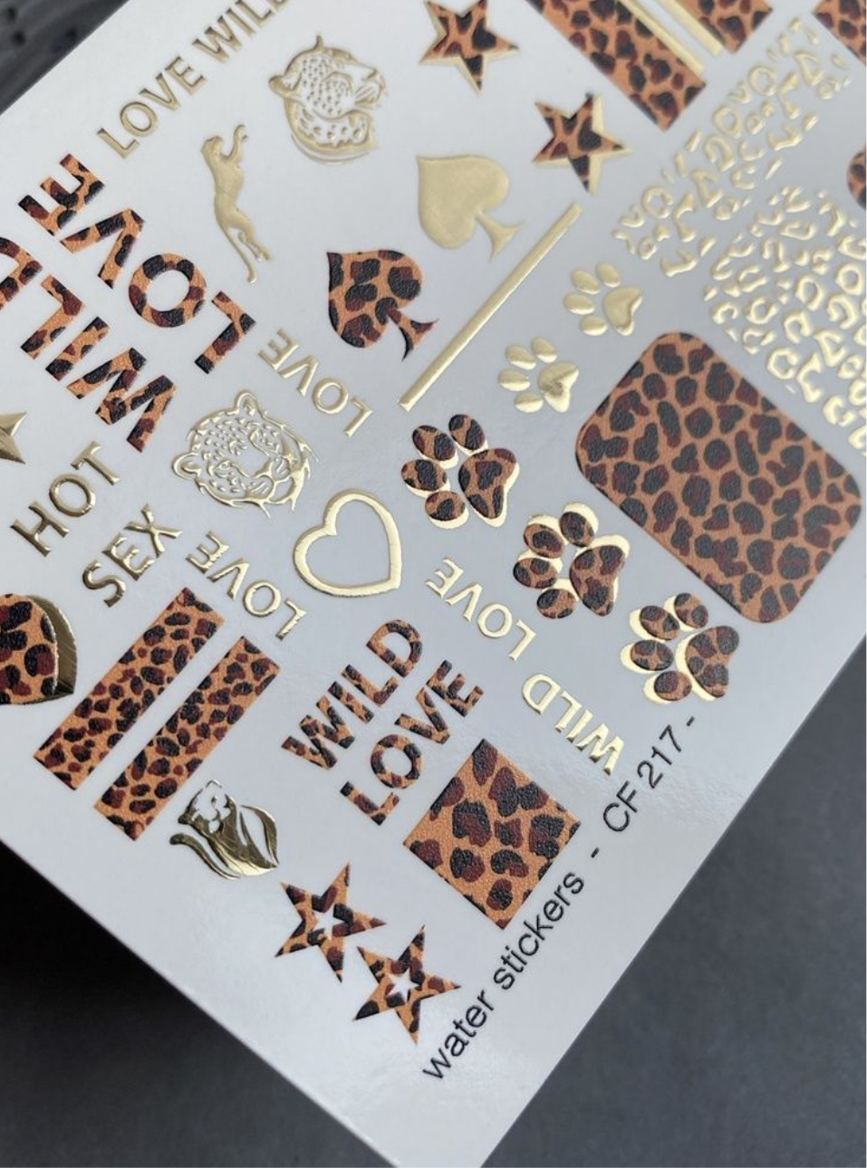 Slider-Design „Color and Foil 217“ – Wild, sexy, auffällig
