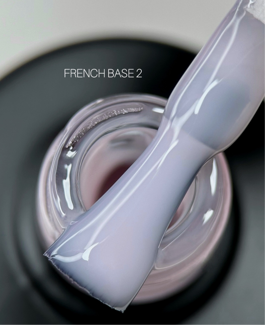 SAGA Professional French Base №2 – 9 ml
Kühles Lavendel-Nude für stilvolle French-Designs