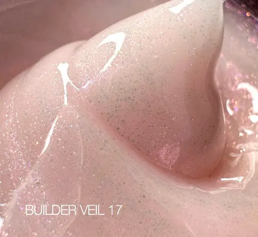 Saga Builder Veil Gel №17 – 15 ml
Pfirsich mit Glimmer – für funkelnde Modellagen