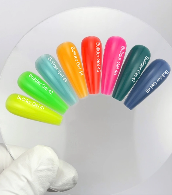 NAILSOFTHEDAY Builder Gel 47 – Türkis, 15 ml

Kräftiger Farbton, verlässliche Stabilität.
Builder Gel in leuchtendem Türkis für kreative, haltbare Modellagen.