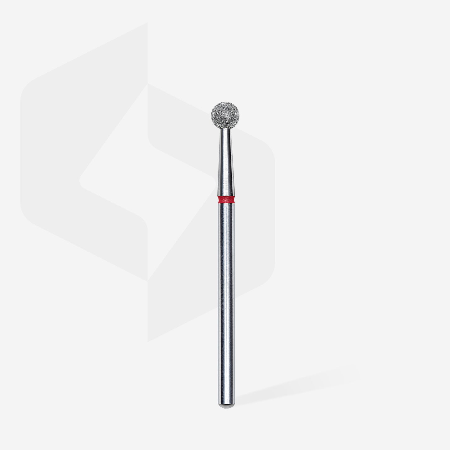 Diamantfräse "Kugel" rot, Durchmesser 4 mm