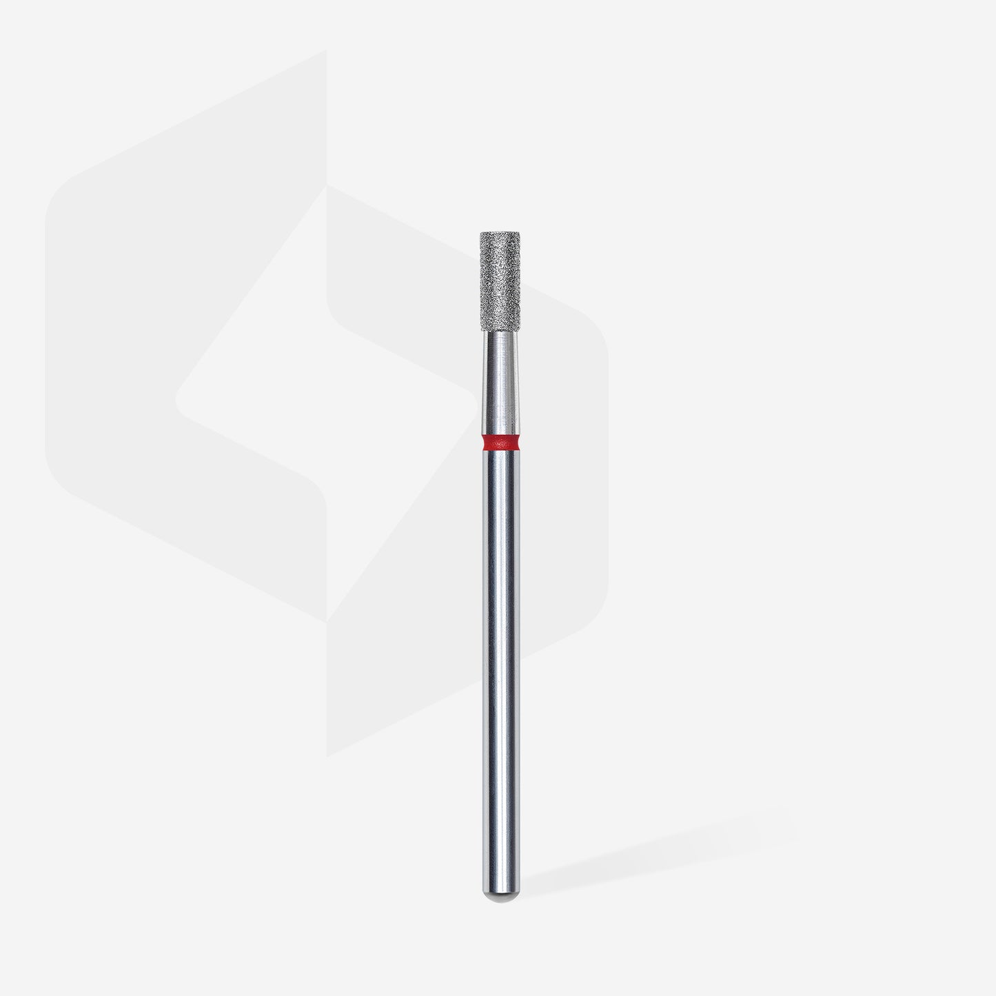Diamantfräse "Zylinder" rot, Durchmesser 2.5 mm / Arbeitsteil 6 mm