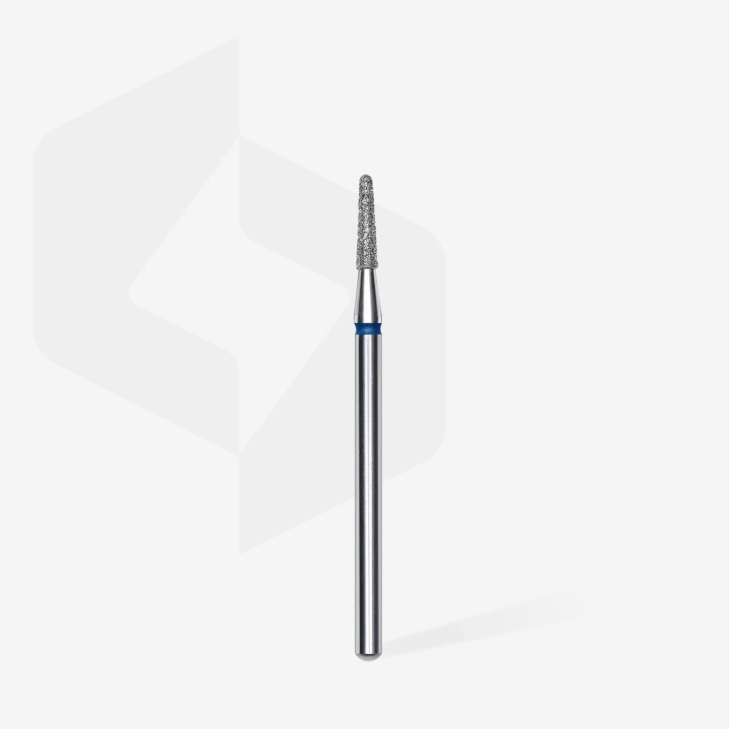 Diamantfräse "Kegelstumpf" blau, Durchmesser 1.8 mm / Arbeitsteil 8 mm
