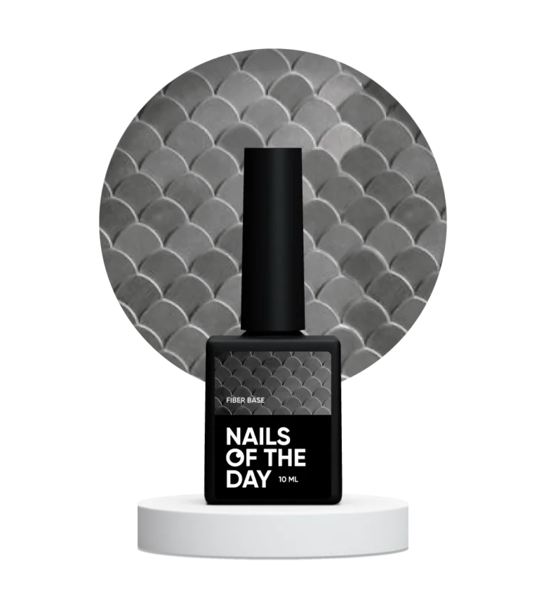 NAILSOFTHEDAY Fiber Base – Professionelle, verstärkende Base mit Nylonfasern, 10 ml