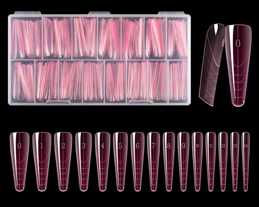150 Stück Nagelformen für schnelles und präzises Nageldesign – Perfekt für Gel- und Acrylverlängerungen!