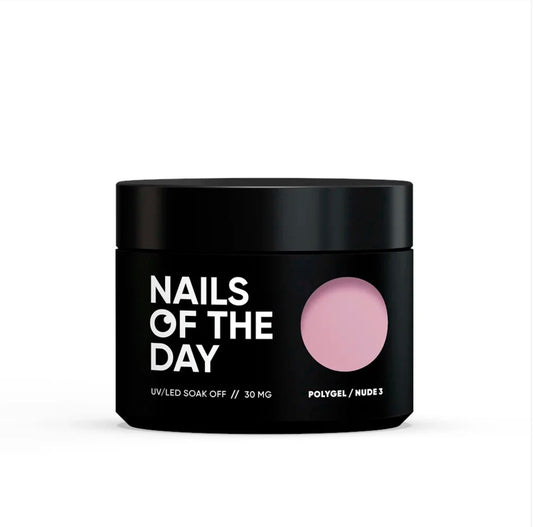 NAILSOFTHEDAY PolyGel Nude 03 – Blassrosa PolyGel, 30 g