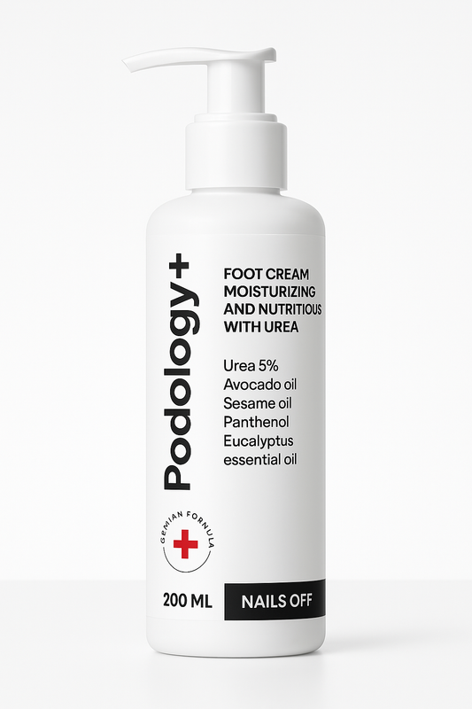 Podology+ Feuchtigkeitsspendende & Nährende Fußcreme – 200 ml