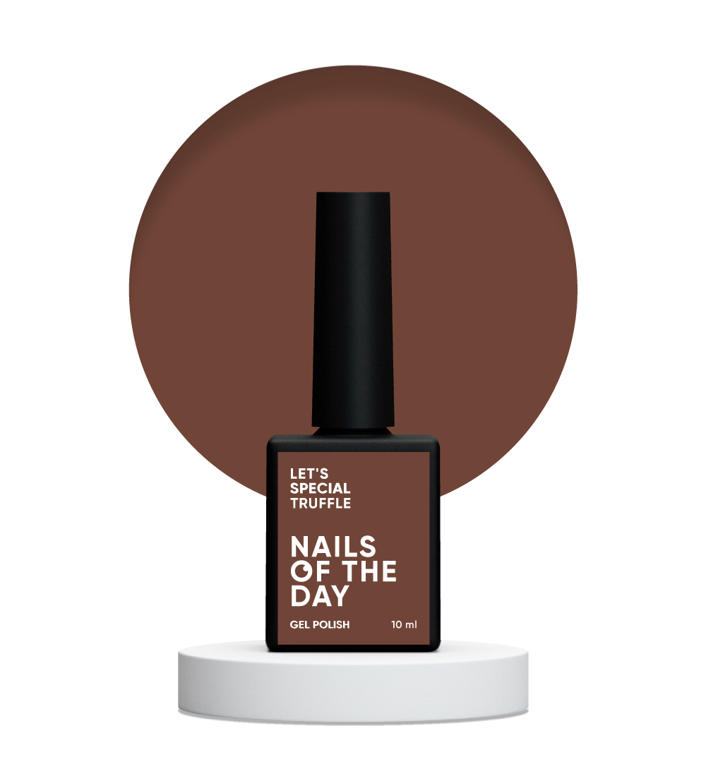 NAILSOFTHEDAY Let’s Special Truffle – Dunkles Karamell