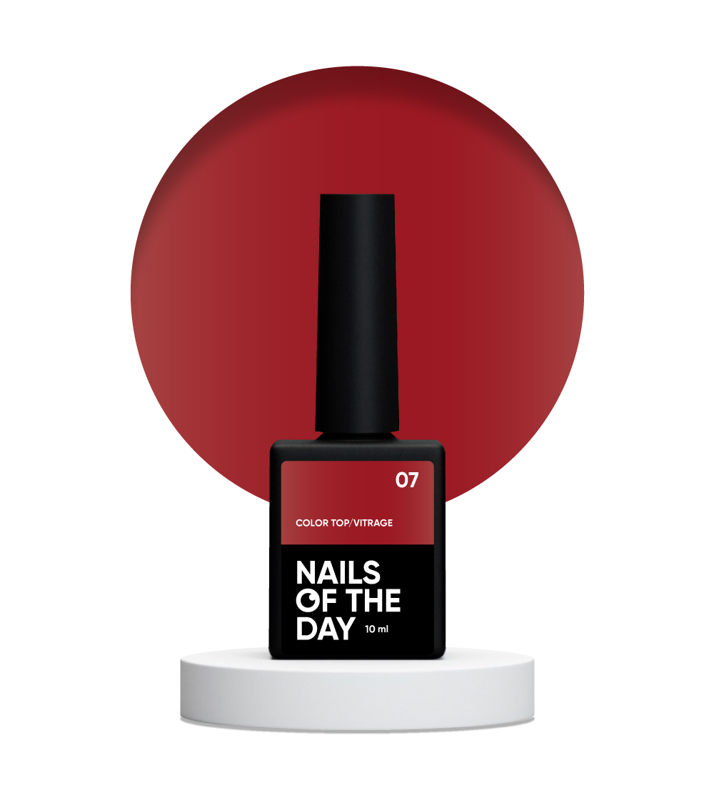 Color Top Vitrage 07 – Tiefes, halbtransparentes Bordeaux Vitrage