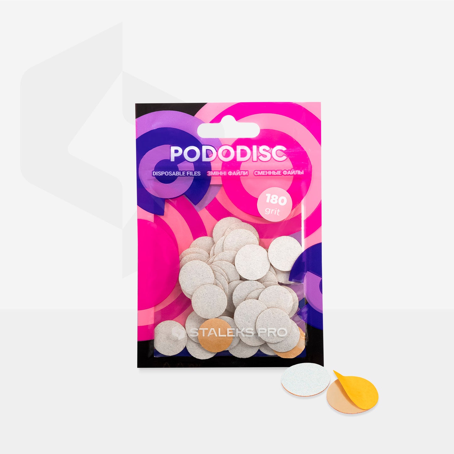 Ersatzfeilen für Pedikür-Scheibe PODODISC STALEKS PRO S (50 Stück)