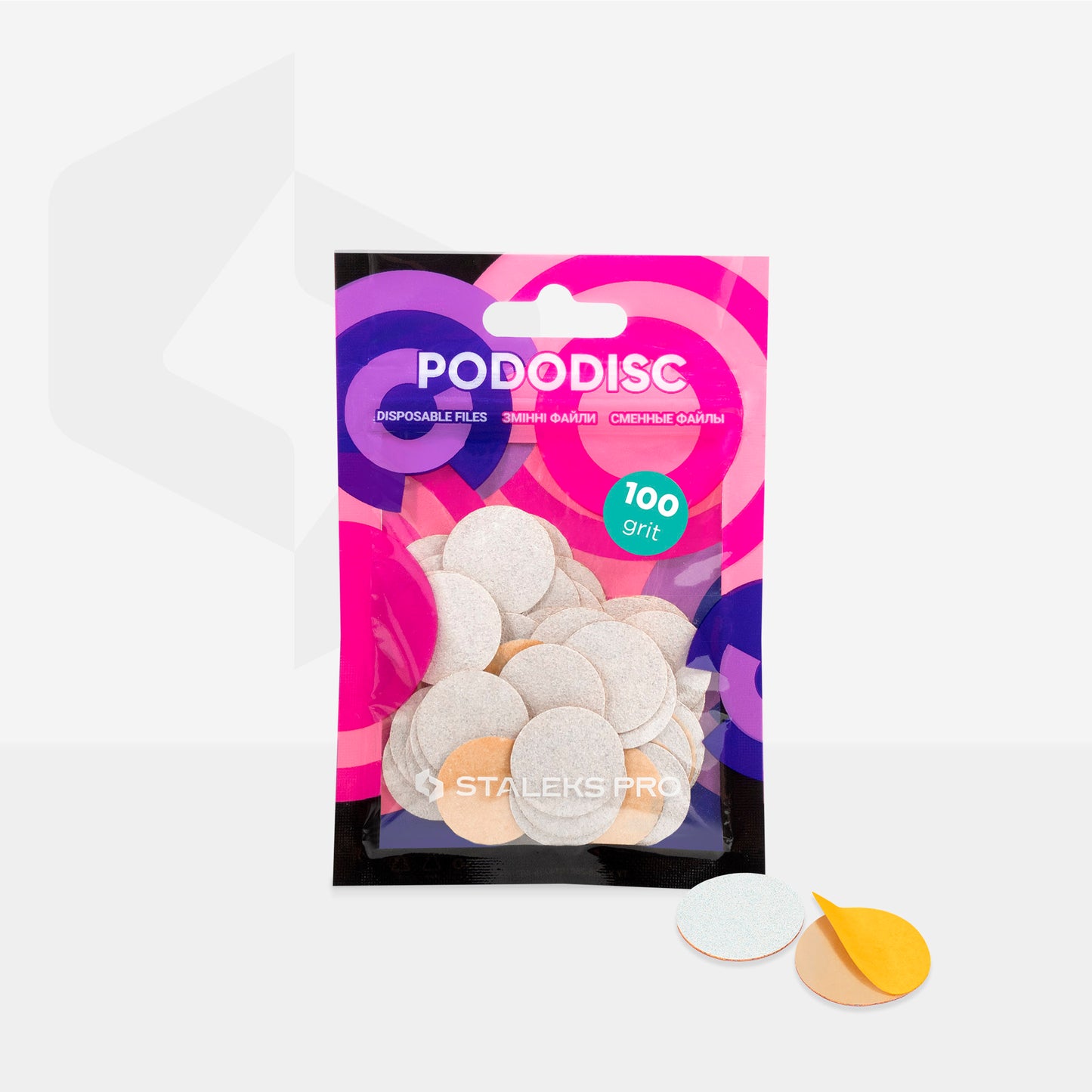 Ersatzfeilen für Pedikür-Scheibe PODODISC STALEKS PRO M (50 Stück)