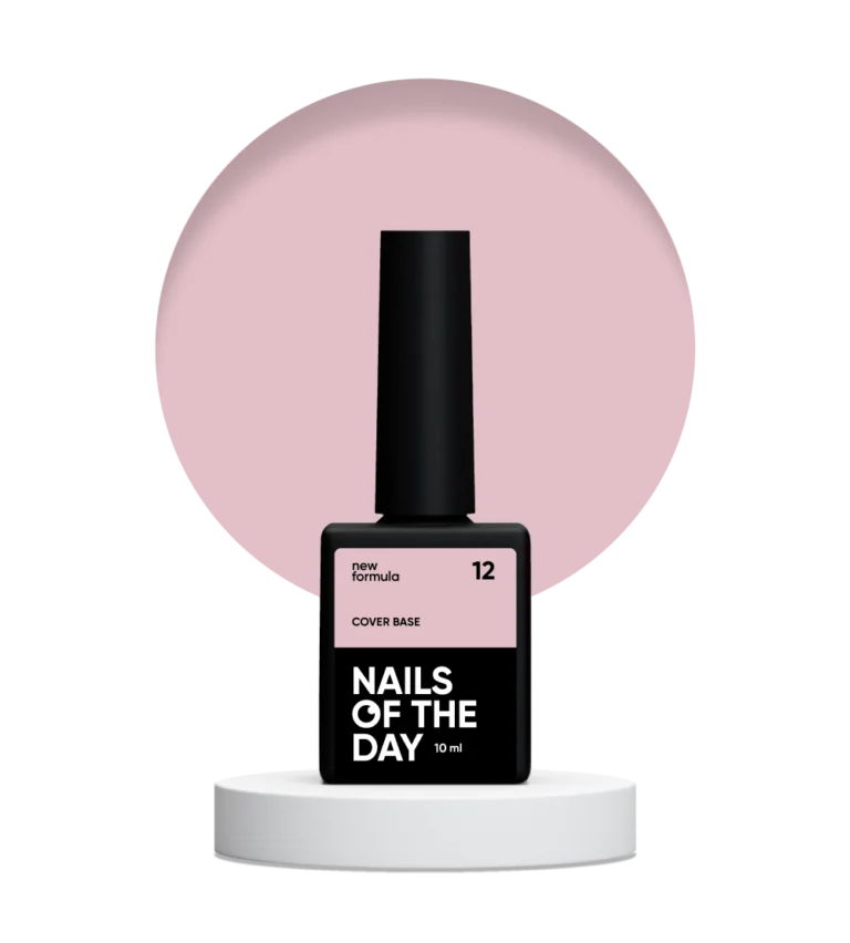 NAILSOFTHEDAY Cover base 12, 10 ml