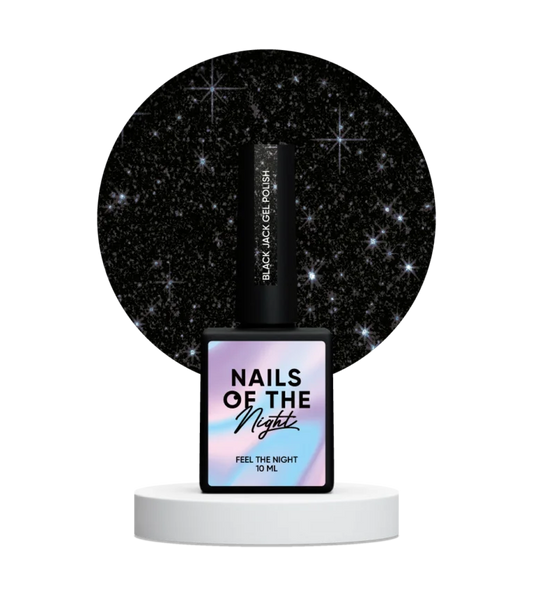 NAILSOFTHENIGHT Black Jack gel polish, 10 ml