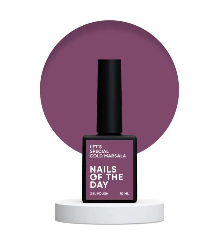 NAILSOFTHEDAY Let’s special Cold Marsala, 10 ml