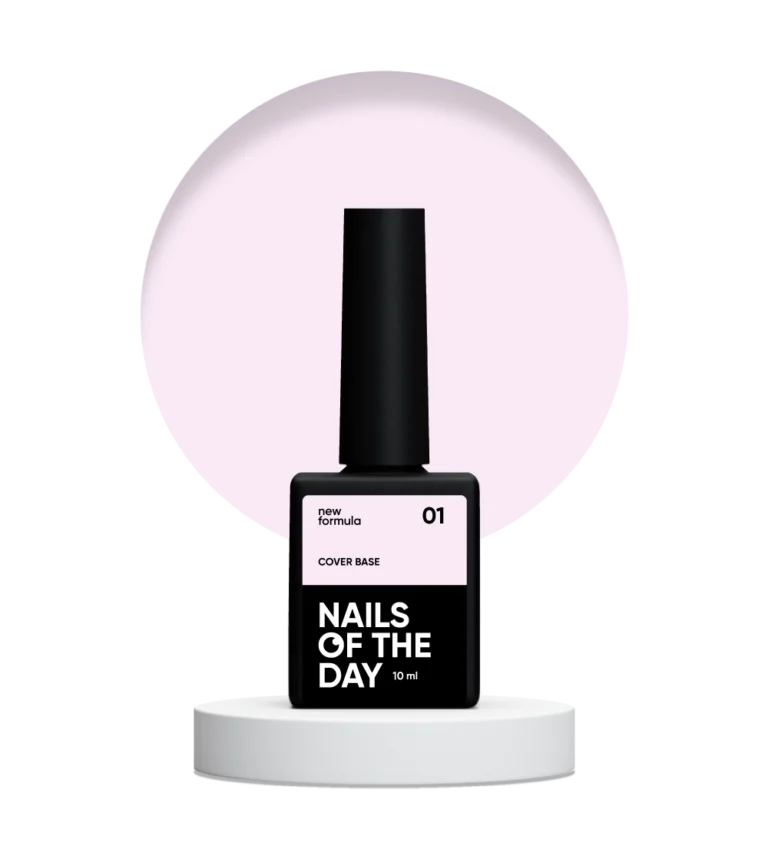 NAILSOFTHEDAY Cover base 01, 10 ml