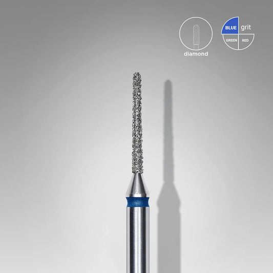 Diamantfräse "Nadel" blau, Durchmesser 1 mm / Arbeitsteil 10 mm