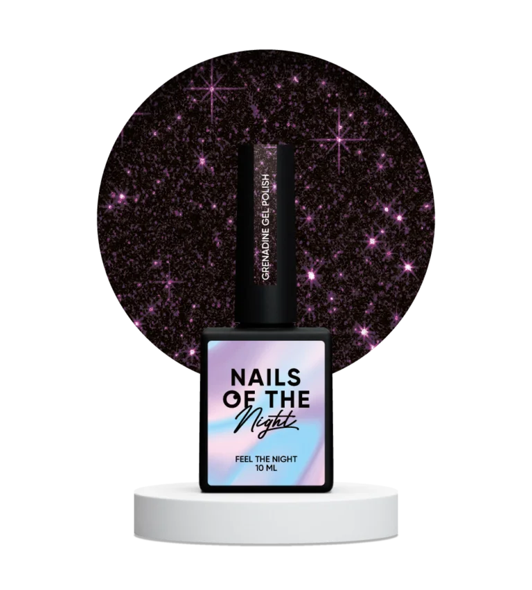 NAILSOFTHENIGHT Grenadine gel polish, 10 ml