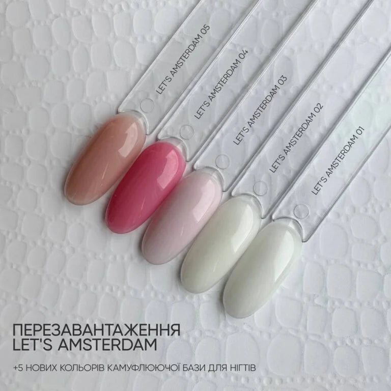 NAILSOFTHEDAY Let’s Amsterdam 02 NEW – Weiß-Milch Camouflage Base, 10 ml