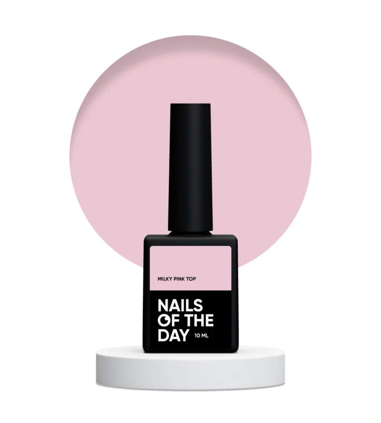 NAILSOFTHEDAY Milky pink top, 10 ml