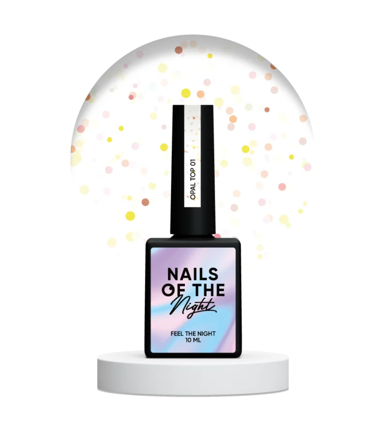 NAILSOFTHENIGHT Opal top 01, 10 ml