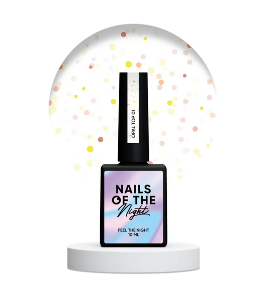 NAILSOFTHENIGHT Opal top 01, 10 ml