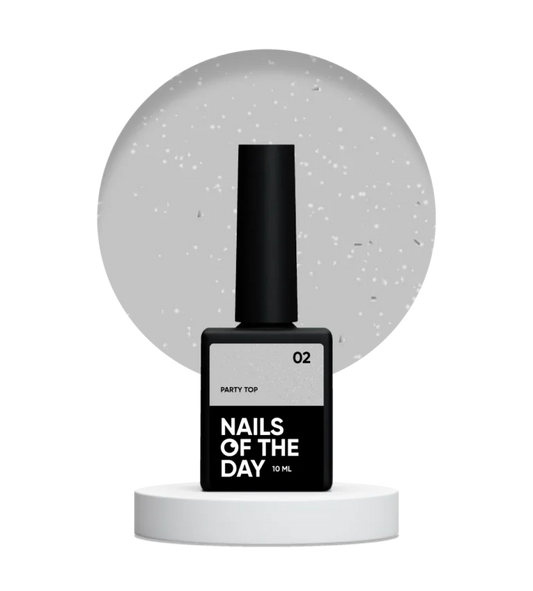 NAILSOFTHEDAY Party top 02, 10 ml