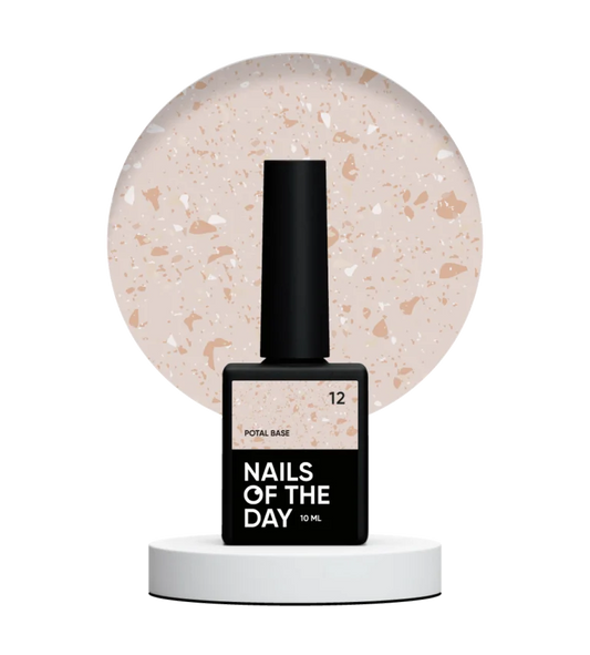 NAILSOFTHEDAY Potal base 12, 10 ml