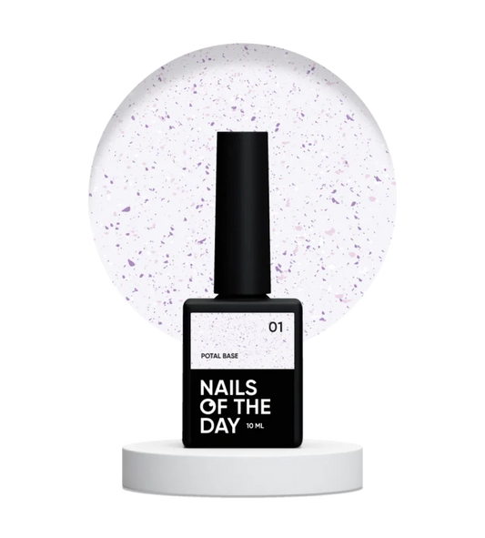 NAILSOFTHEDAY Potal base 01, 10 ml