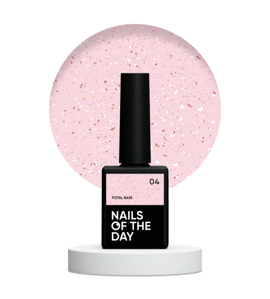 NAILSOFTHEDAY Potal base 04, 10 ml