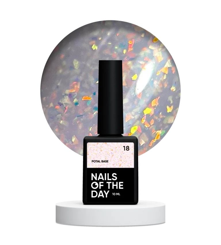 NAILSOFTHEDAY Potal base 18, 10 ml