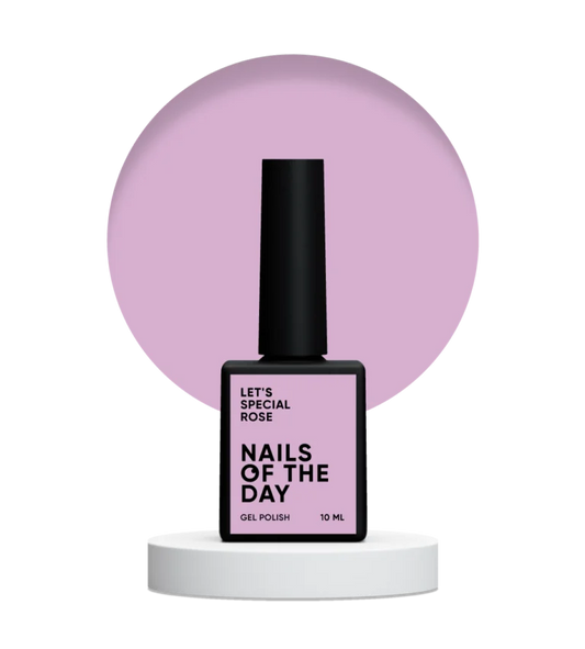 NAILSOFTHEDAY Let's special Rose, 10 ml