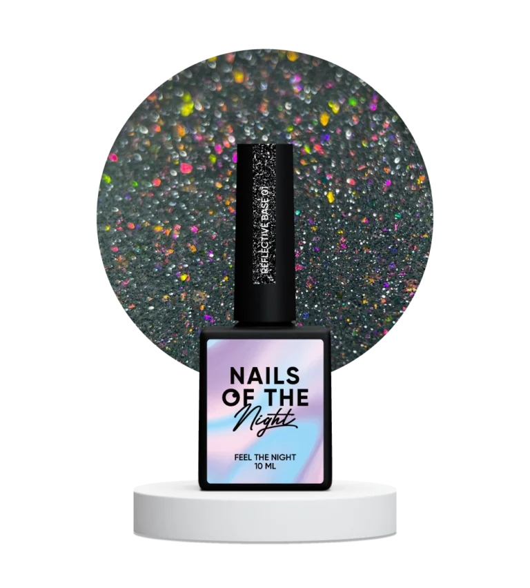 NAILSOFTHENIGHT Reflective base 01, 10 ml