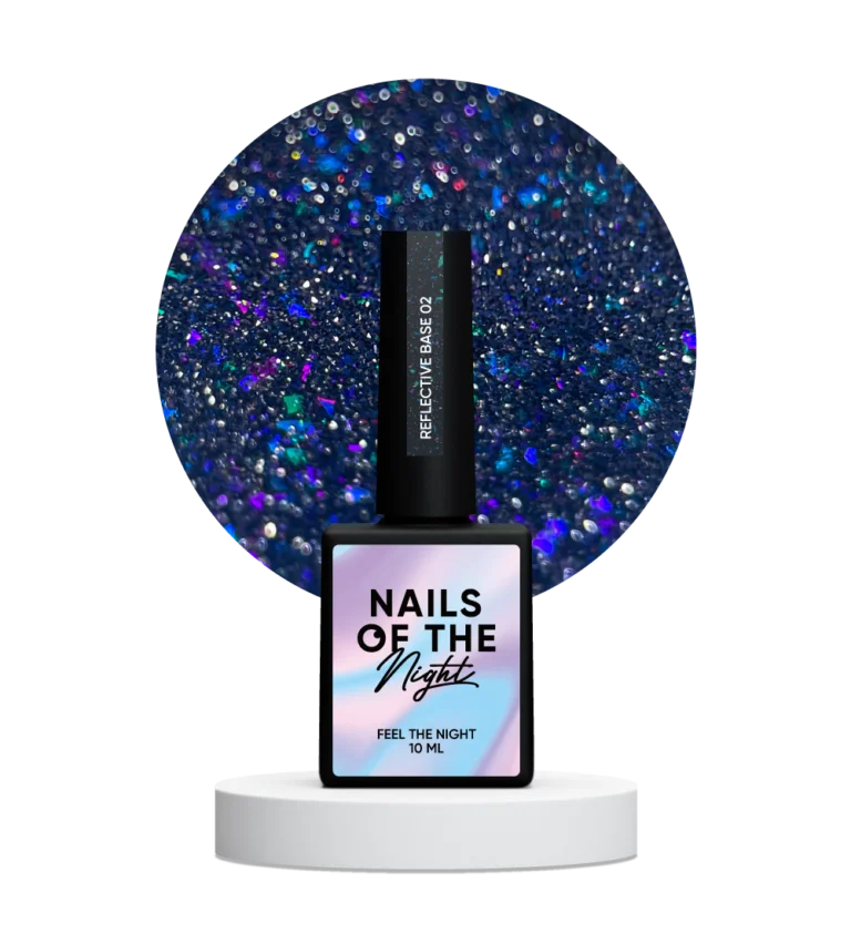 NAILSOFTHENIGHT Reflective base 02, 10 ml
