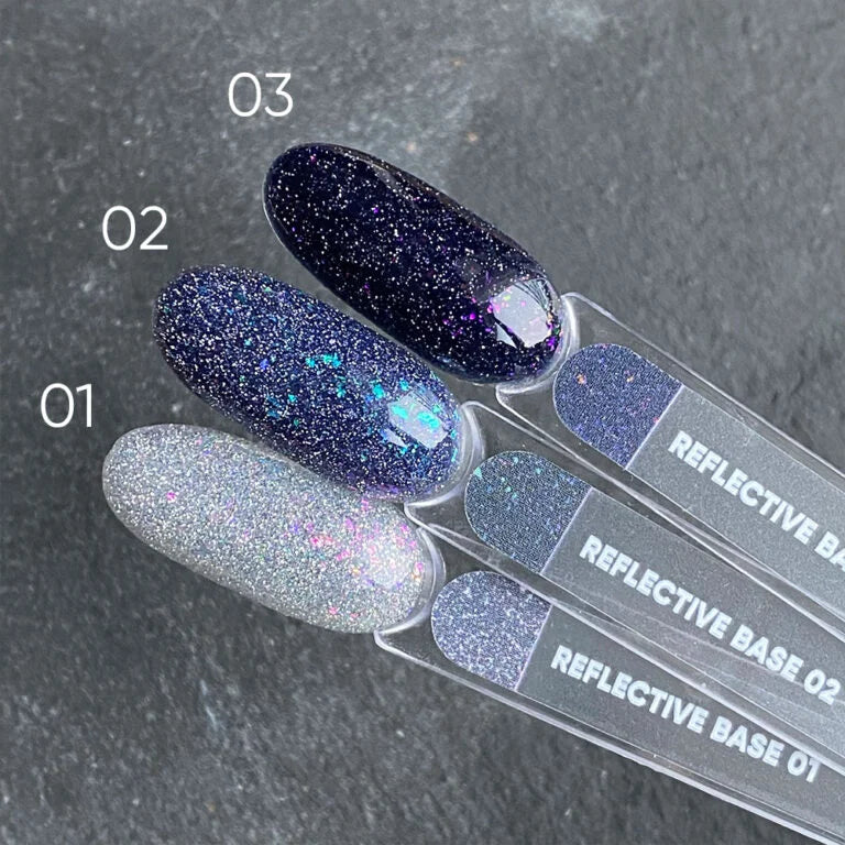 NAILSOFTHENIGHT Reflective base 02, 10 ml