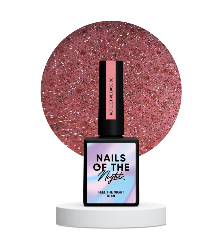 NAILSOFTHENIGHT Reflective base 08, 10 ml