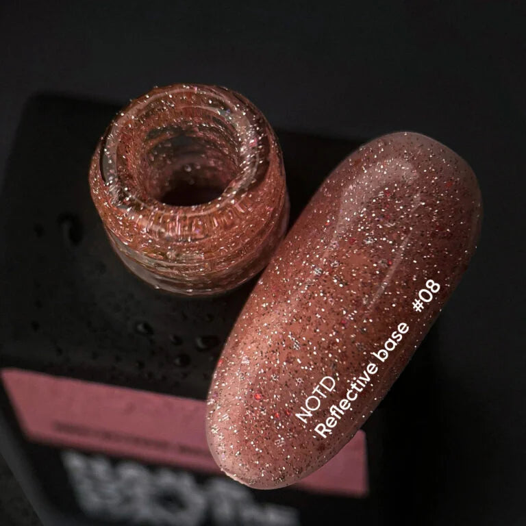 NAILSOFTHENIGHT Reflective base 08, 10 ml